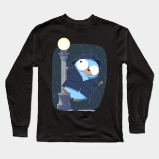 Golang Gopher Go Singing In The Rain Long Sleeve T-Shirt